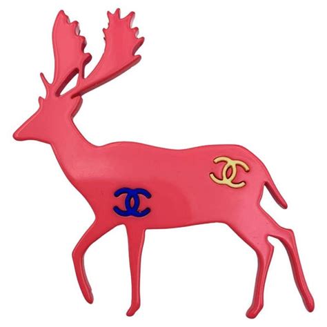 chanel reindeer brooch|chanel brooches.